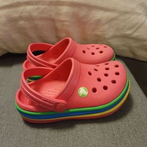 Crocs Toddler Crocband Rainbow Band